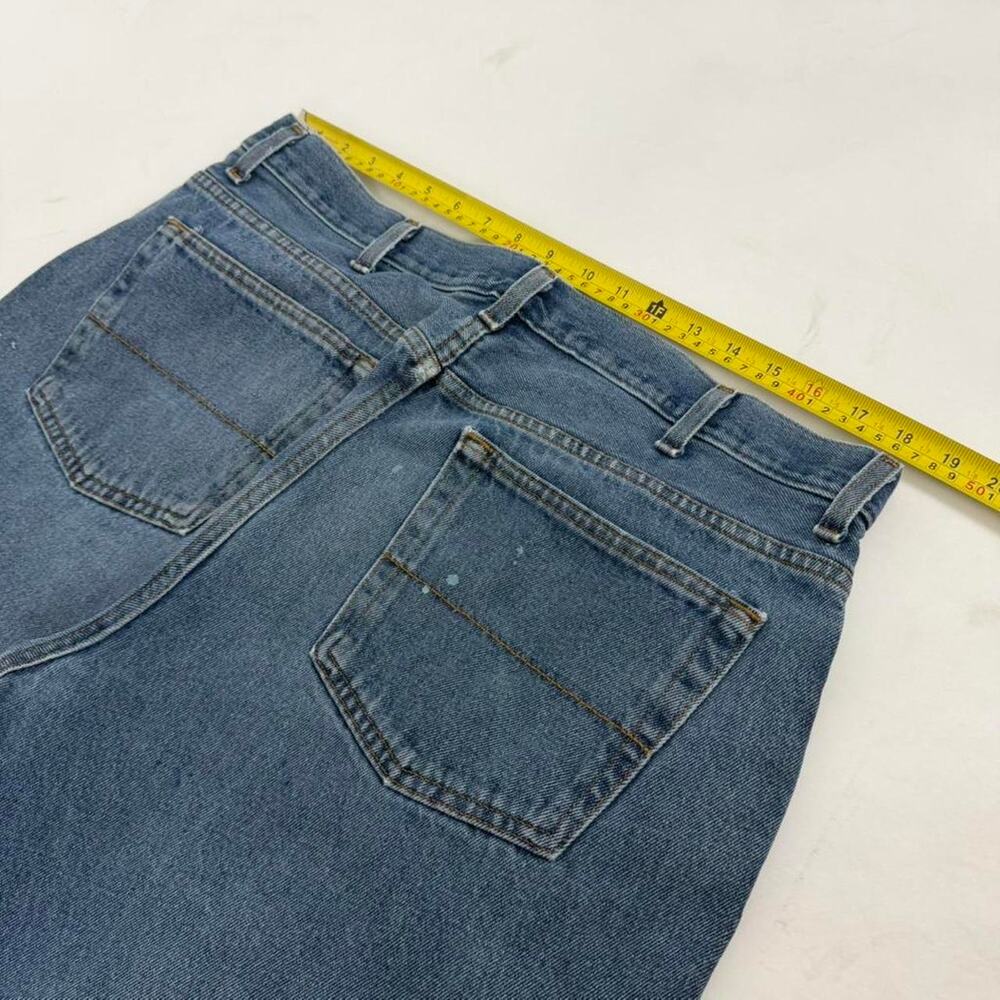 Vintage y2k baggy wide leg embroidered grunge skater archive jeans - Picture 5 of 6